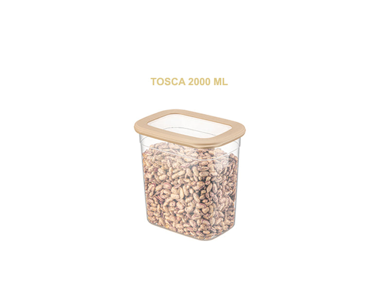 TOSCA Set 12 recipiente alimentare - Bej