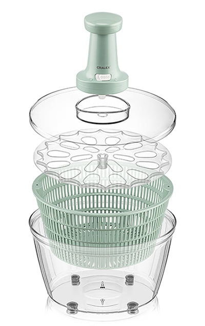 VERDERA Uscatoare de salată 5L - Verde Nordic