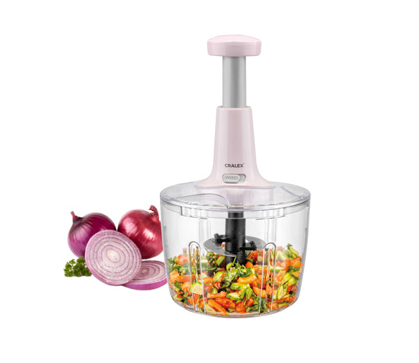 Tocător de legume MONDO 2L - Roz pudrat