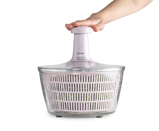 VERDERA Uscatoare de salată 5L - Roz pudrat